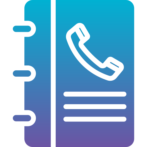 annuaire téléphonique Icône gratuit annuaire téléphonique Icône gratuit