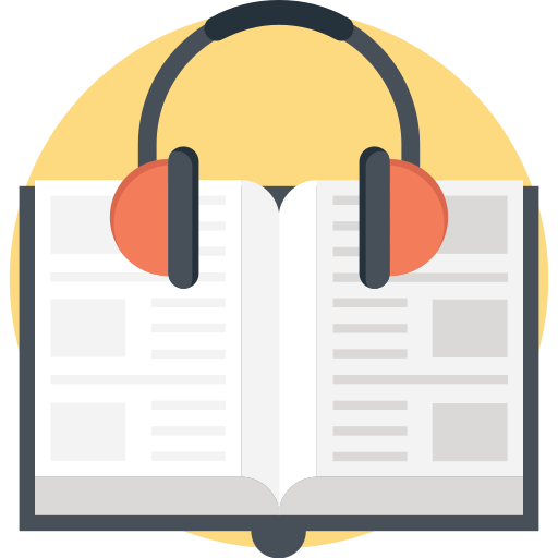 audio libro icono gratis