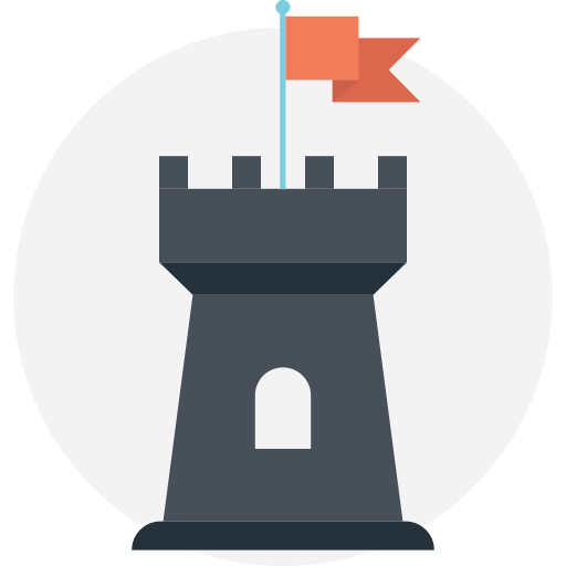 château Icône gratuit