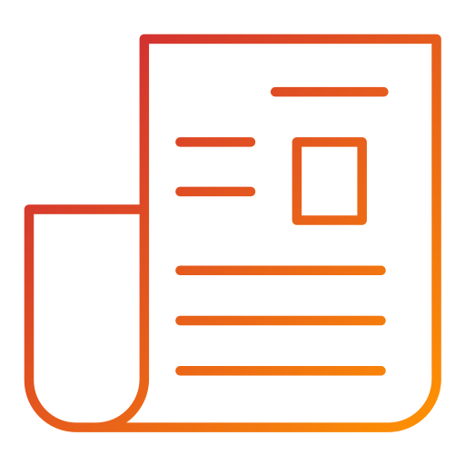 un journal Icône gratuit un journal Icône gratuit
