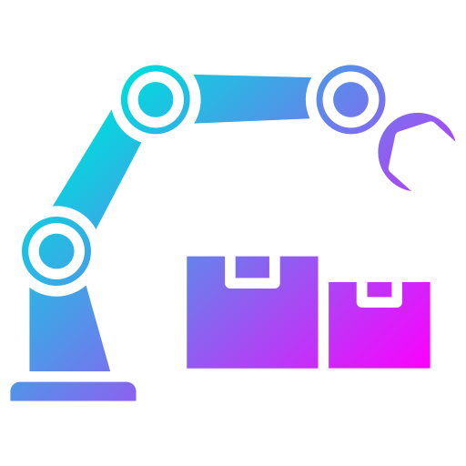 Robot arm Generic Flat Gradient icon