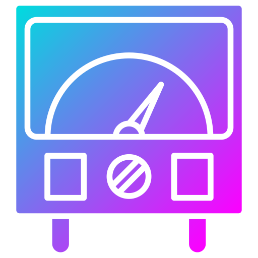 amperímetro icono gratis