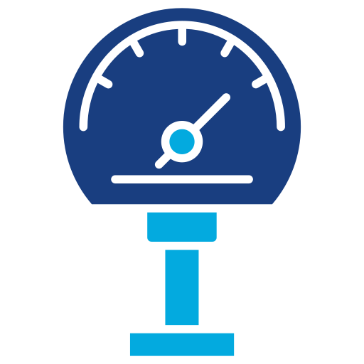 Gauge Generic Blue icon