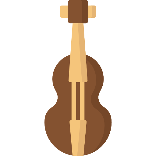 violín icono gratis