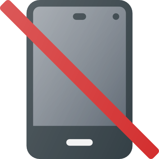 sin teléfono icono gratis