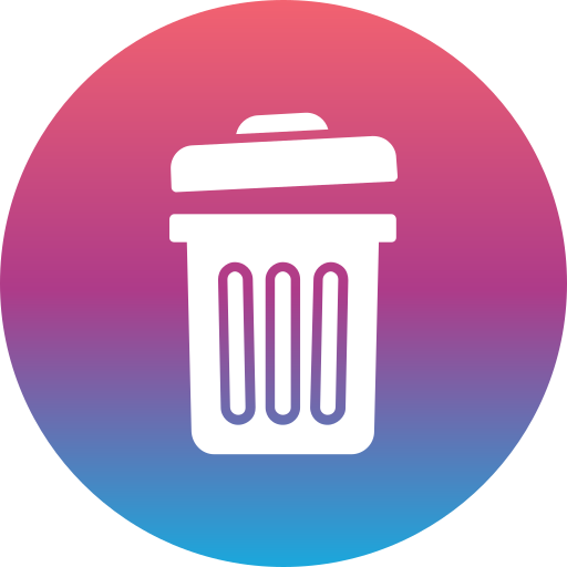 Trash can Generic Flat Gradient icon