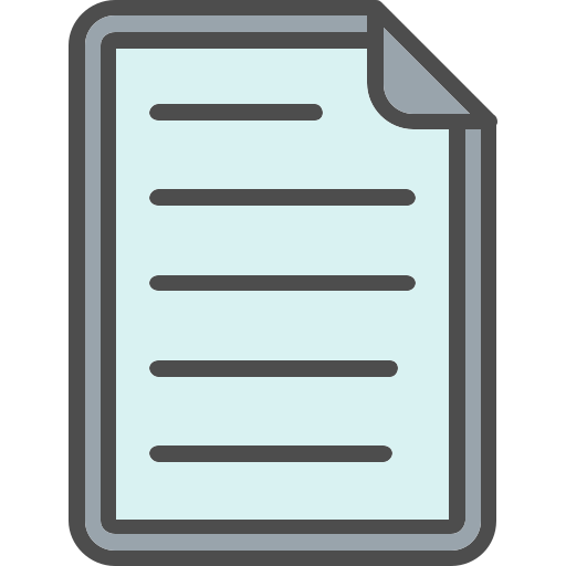 List Generic Outline Color icon