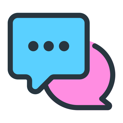 Chatting free icon