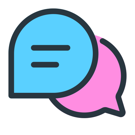 Chatting free icon