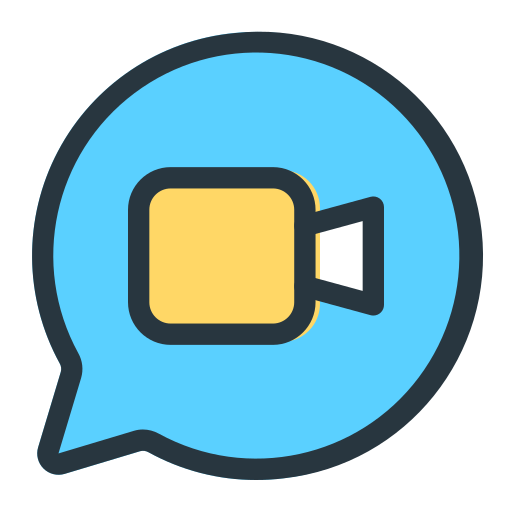 Video Call icon in trendy outline style isolated on white background. Video  Call silhouette symbol for your website design, logo, app, UI. Vector  illustration, EPS10. 33827307 Vector Art at Vecteezy