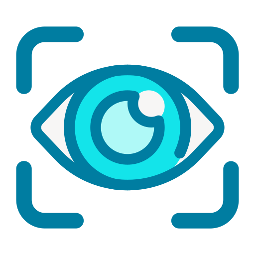 escáner ocular icono gratis