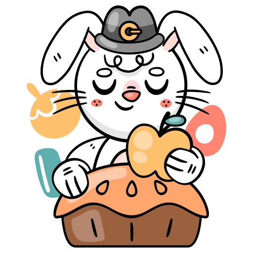 Thanksgiving free sticker Thanksgiving free sticker