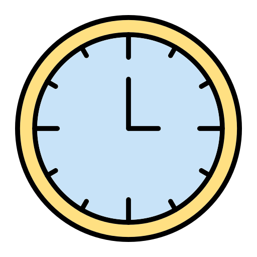 Clock free icon Clock free icon