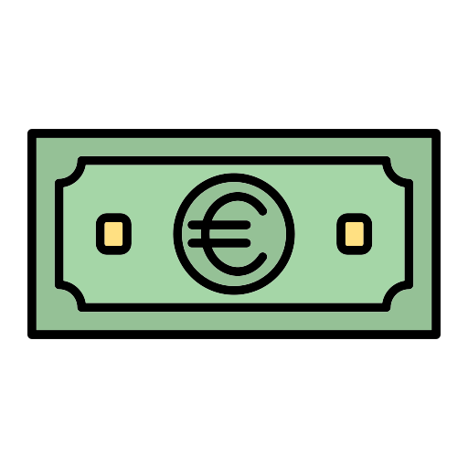 euro icono gratis