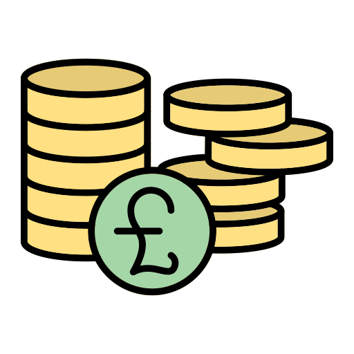 Pound free icon Pound free icon