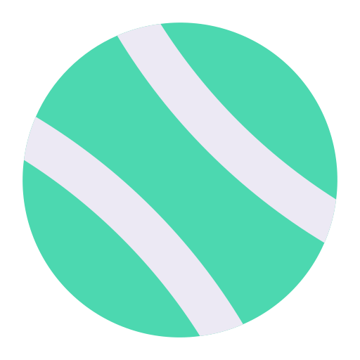 pelota de tenis icono gratis