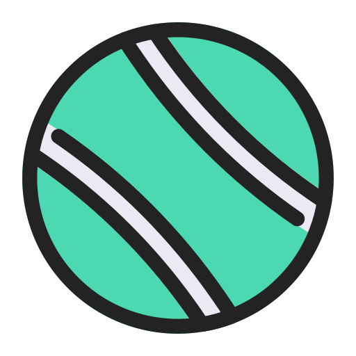 pelota de tenis icono gratis