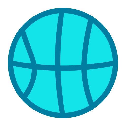 pelota de baloncesto icono gratis