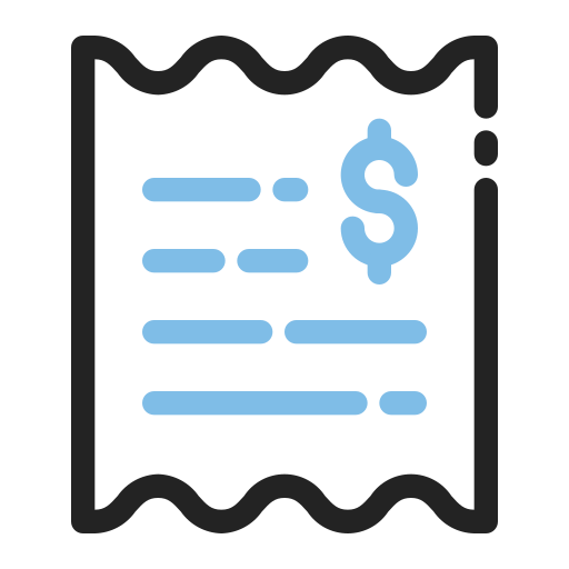 Invoice Generic Outline Color icon