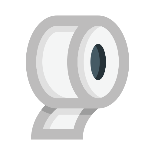 Adhesive tape free icon