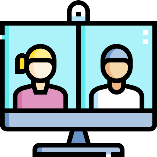 videollamada icono gratis