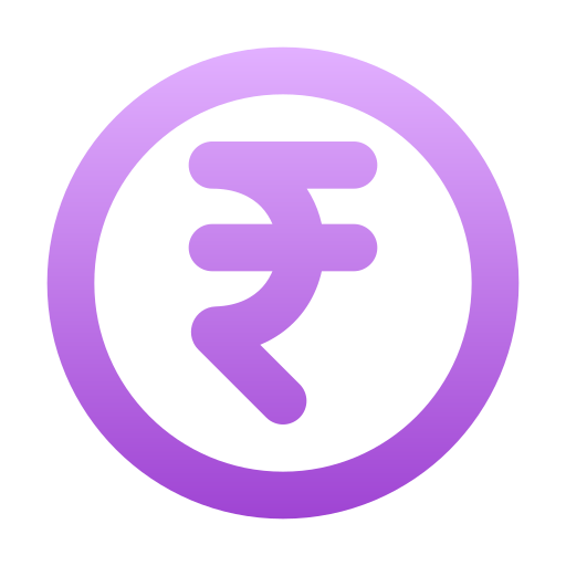 rupia icono gratis
