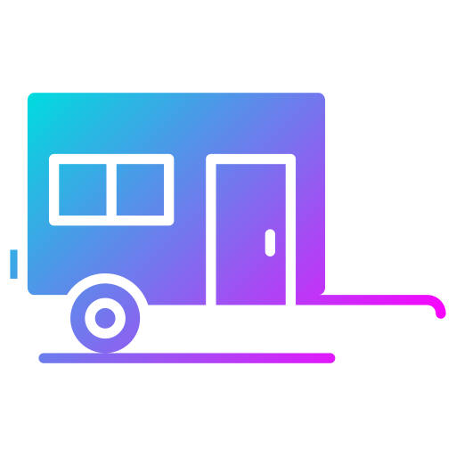 Caravan Generic Flat Gradient icon