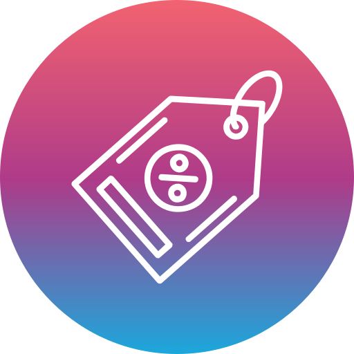 Discount Generic Flat Gradient icon