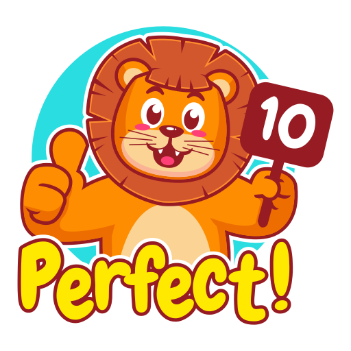 perfekt kostenlos Sticker