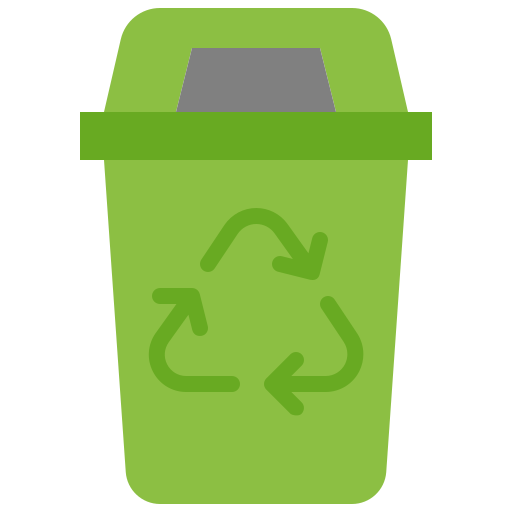 papelera de reciclaje icono gratis