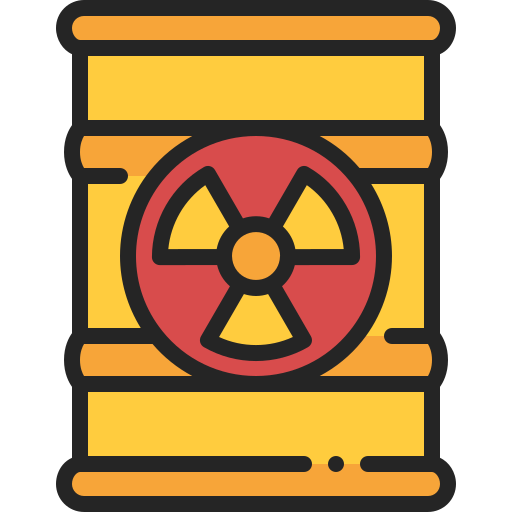 radioactivo icono gratis