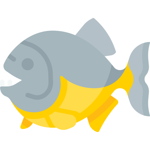 piranha Icône gratuit piranha Icône gratuit
