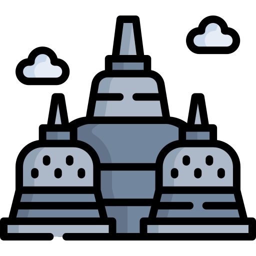 borobudur icono gratis