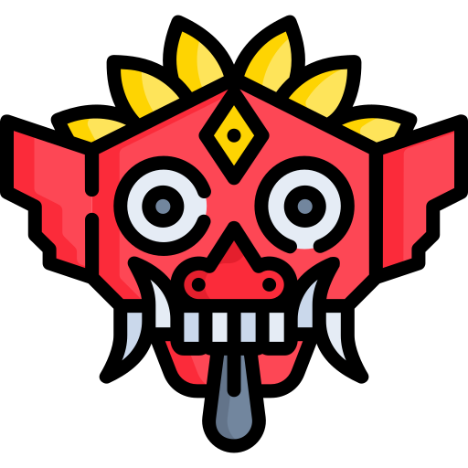 máscara de barong icono gratis