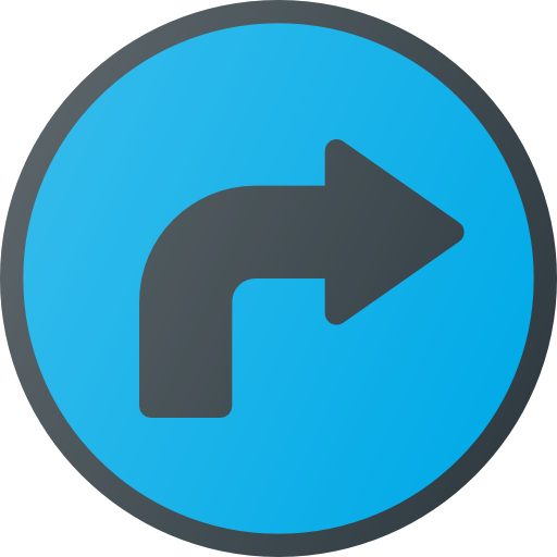 derecho icono gratis