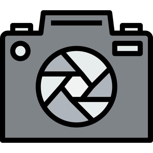 cámara fotográfica icono gratis