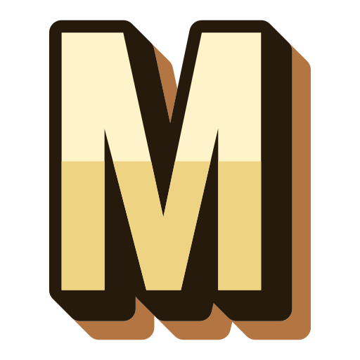 Letter m - Free shapes and symbols icons