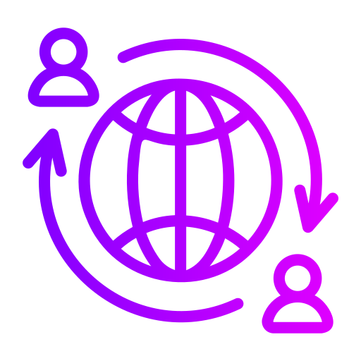 inmigración icono gratis