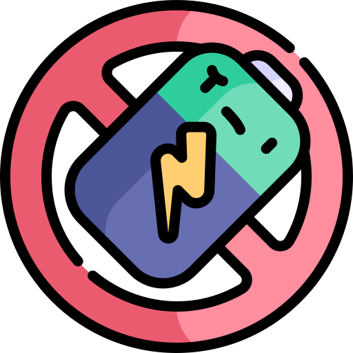 pas de batterie Icône gratuit pas de batterie Icône gratuit