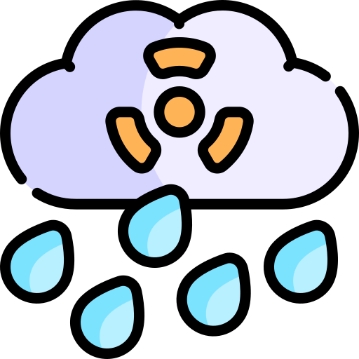 lluvia ácida icono gratis