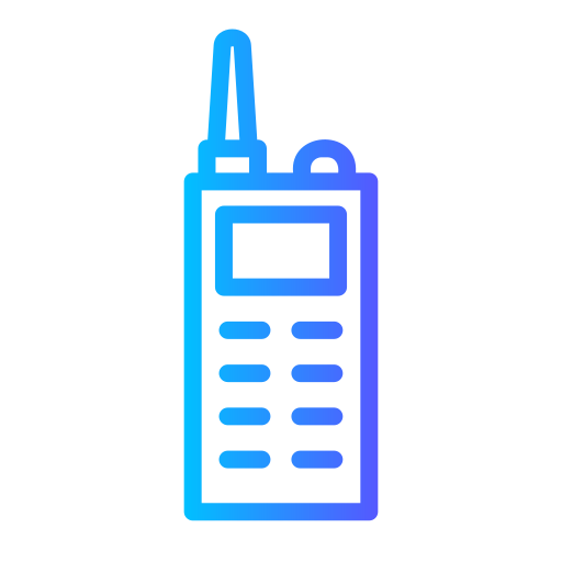 Walkie talkie Generic Gradient icon