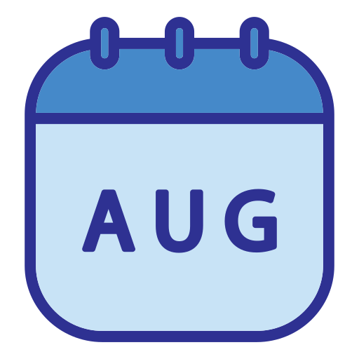 agosto icono gratis