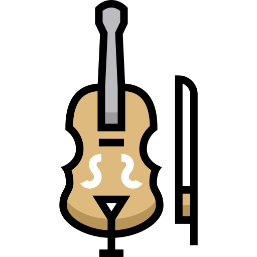 violonchelo icono gratis