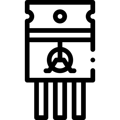 Transistor free icon