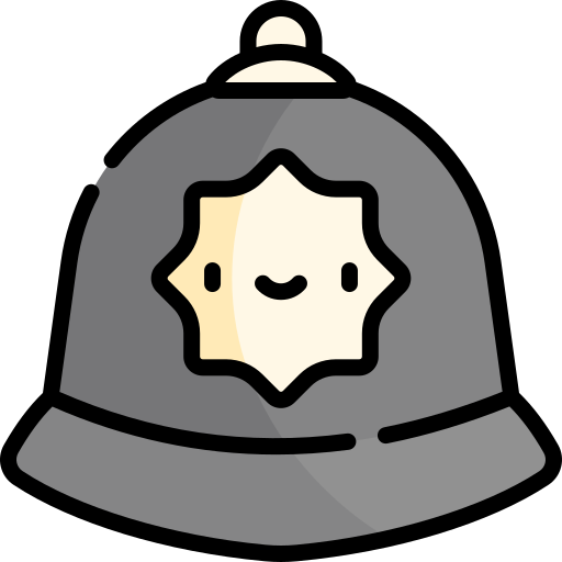 chapeau de police Icône gratuit
