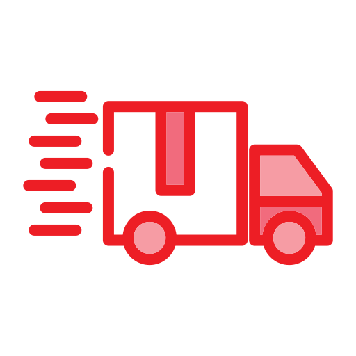 camión de reparto icono gratis
