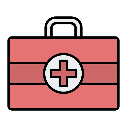 First aid kit Generic Outline Color icon