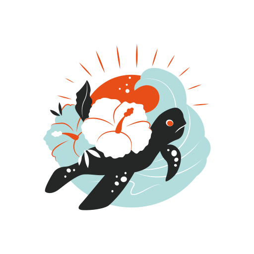 Turtle free sticker Turtle free sticker
