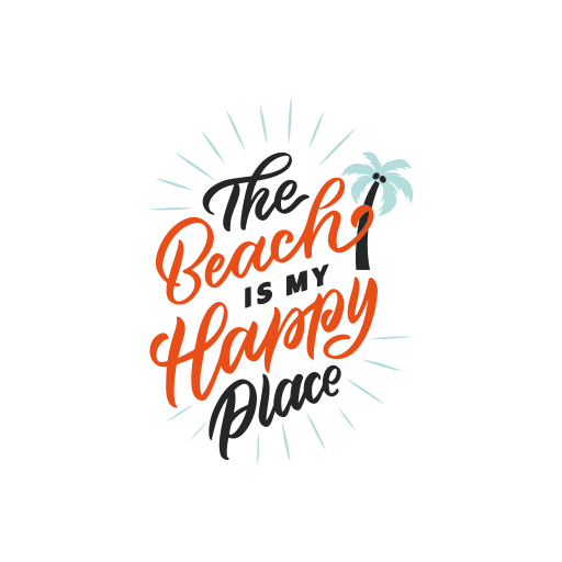 Beach free sticker Beach free sticker