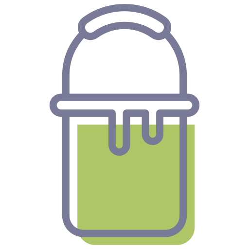 Paint bucket - free icon